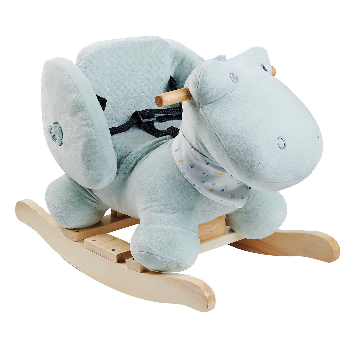 Nattou Rocking Toy Crocodile Romeo 60x30x45 cm Light Green