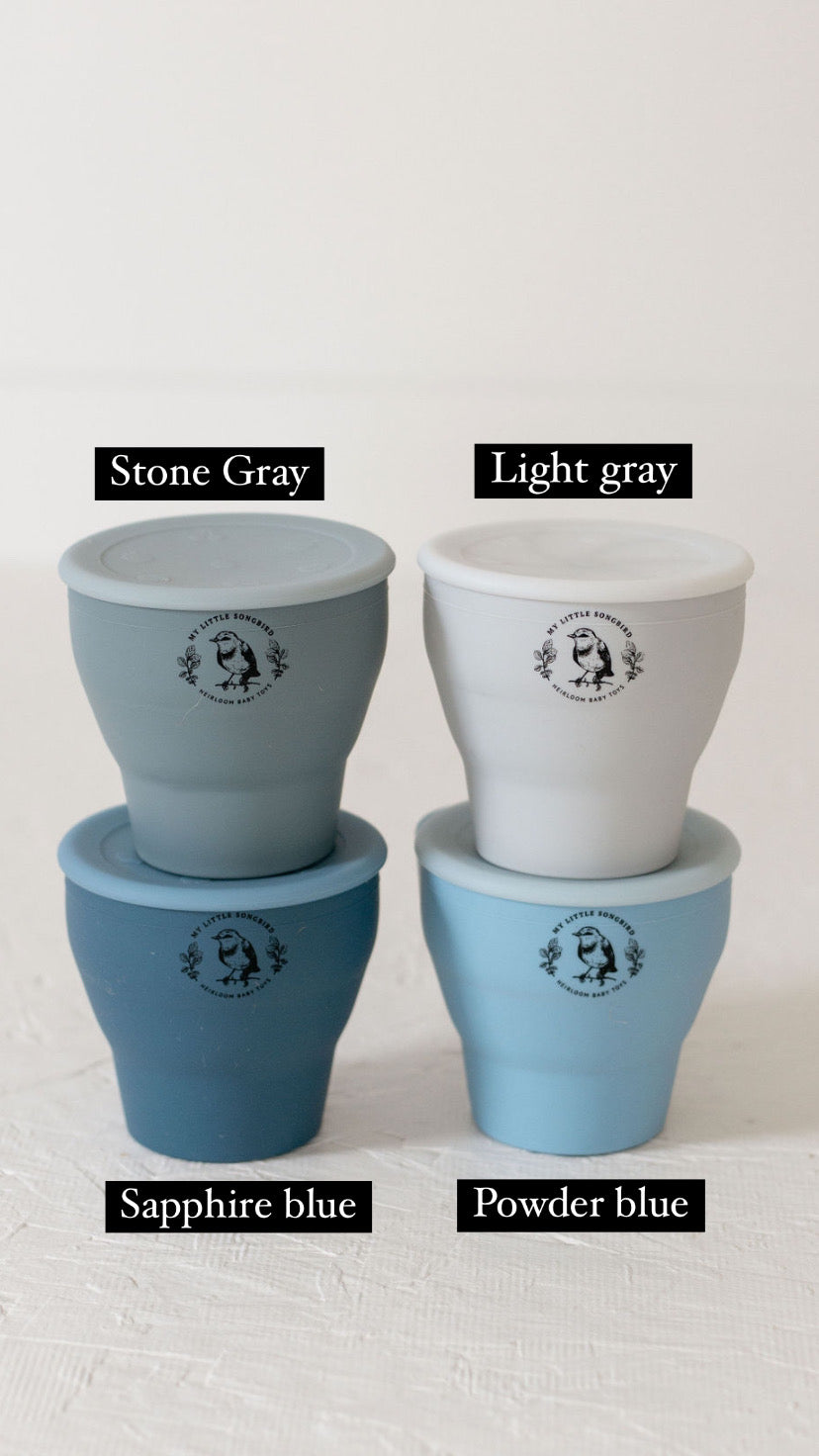 Silicone Snack Cups / Collapsible snack cups