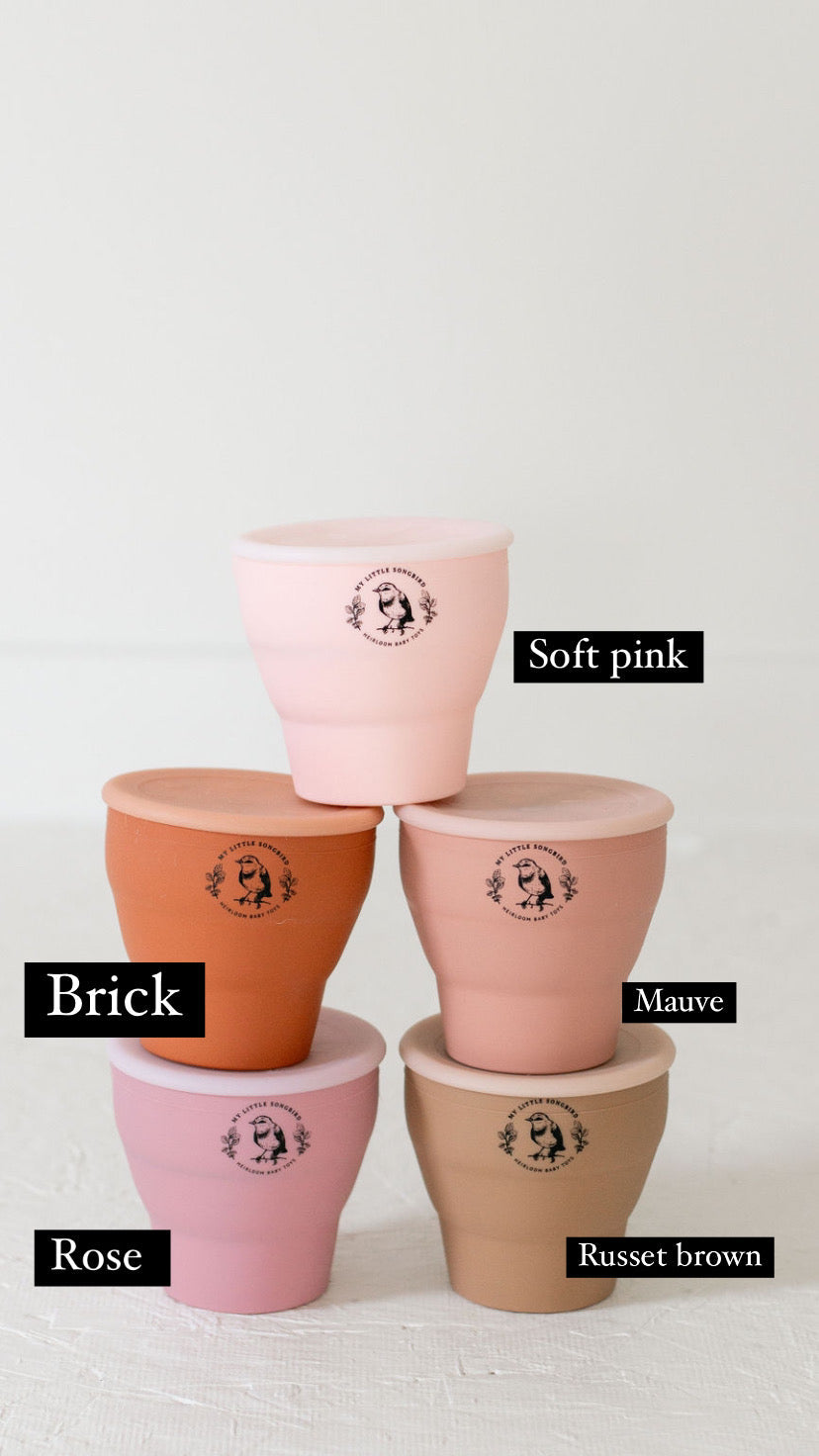 Silicone Snack Cups / Collapsible snack cups
