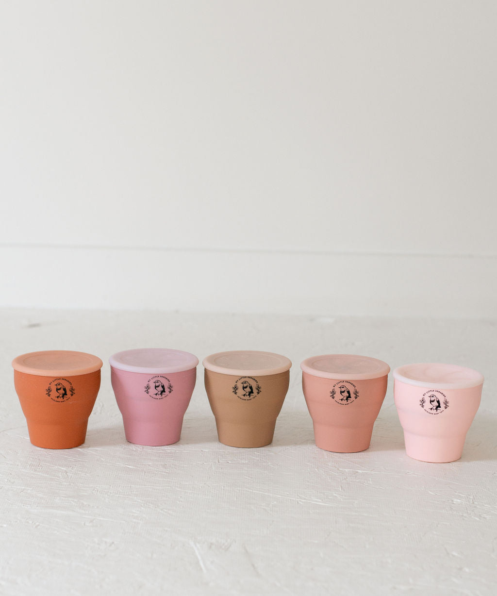 Silicone Snack Cups / Collapsible snack cups