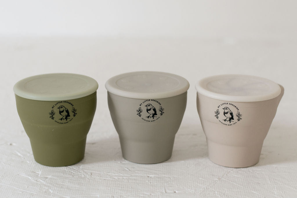 Silicone Snack Cups / Collapsible snack cups