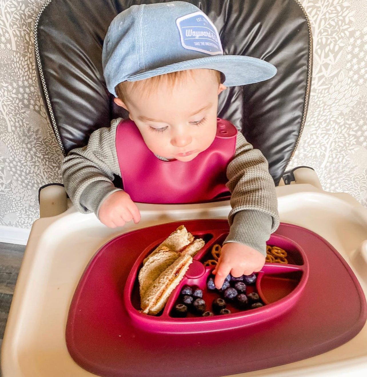 Foodie® Suction Feeding Mat: Assorted Colors