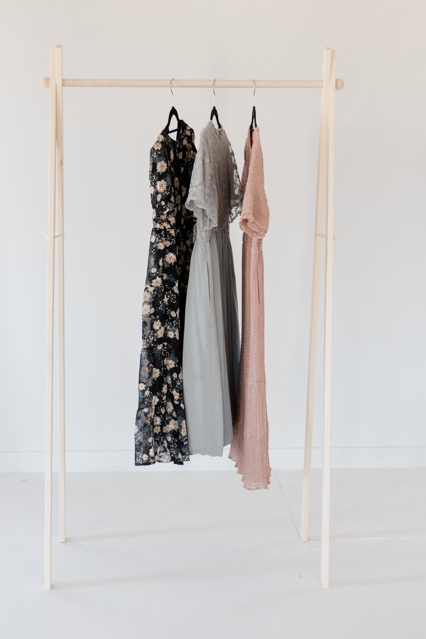Flawed/discounted Large Wooden Clothing Rack