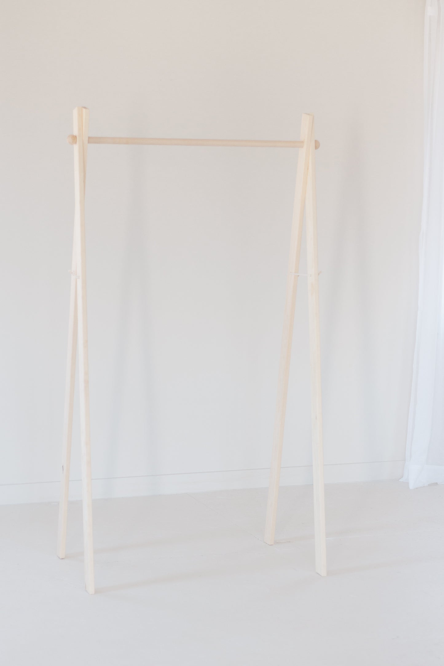 Flawed/discounted Large Wooden Clothing Rack