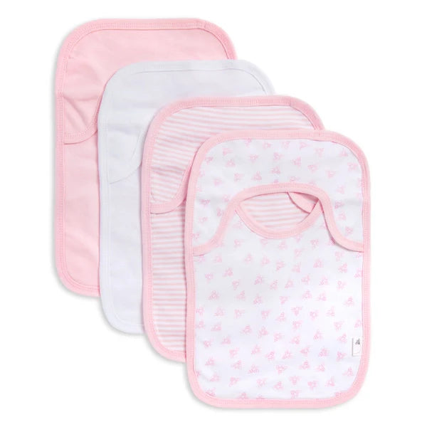 Burt's Bees Baby Multi Pack Organic Cotton Pull On Bibs