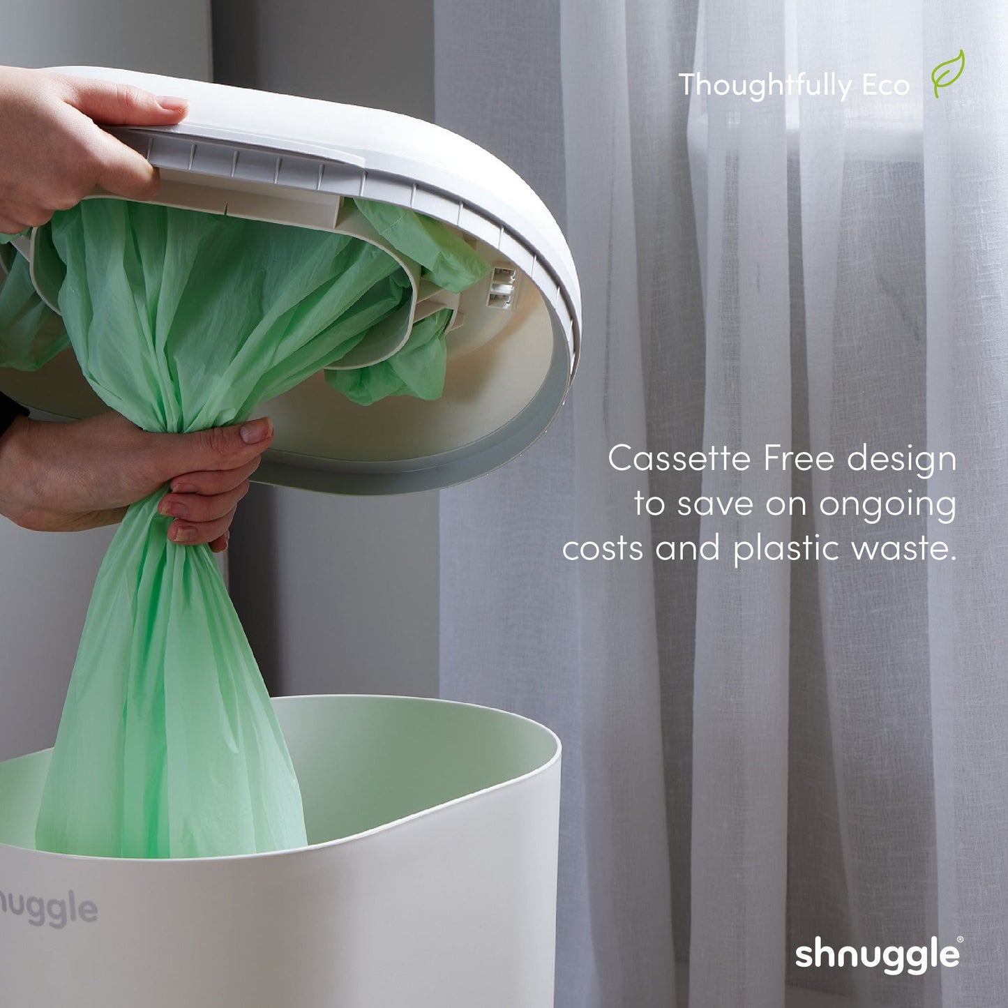 Shnuggle Better Bag Nappy Bin Diaper Pail Liners 30 bags