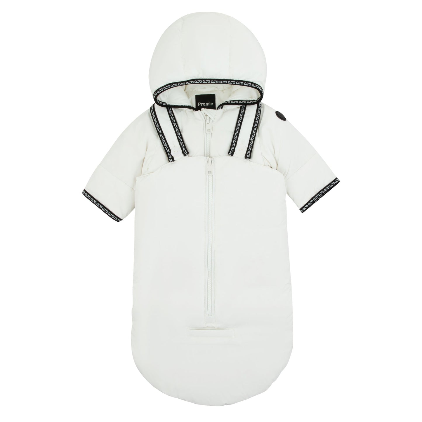 Pramie Black Binding Snowsuit