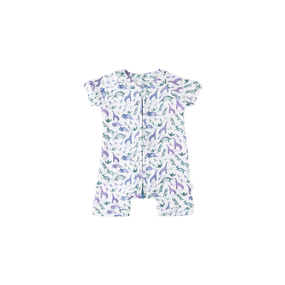 Baby Short-Sleeve Bamboo Romper