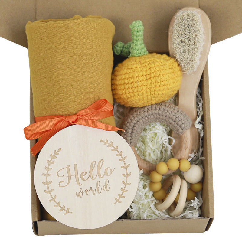 Baby Teething Toy Gift Set – Soothing Teether and Sensory Development Kit