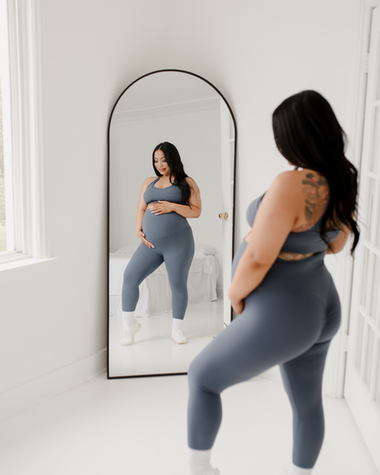 AXK CORE Curve Maternity Legging - Blue