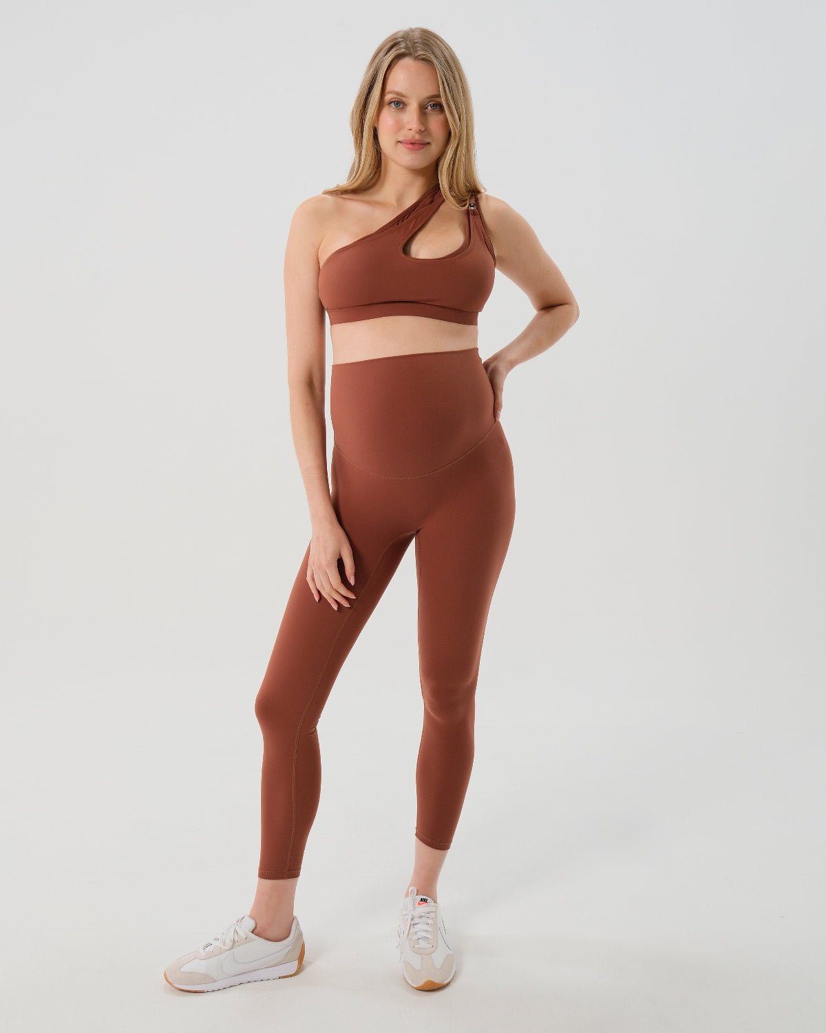 AXK CORE Curve Maternity Legging - Light Gray