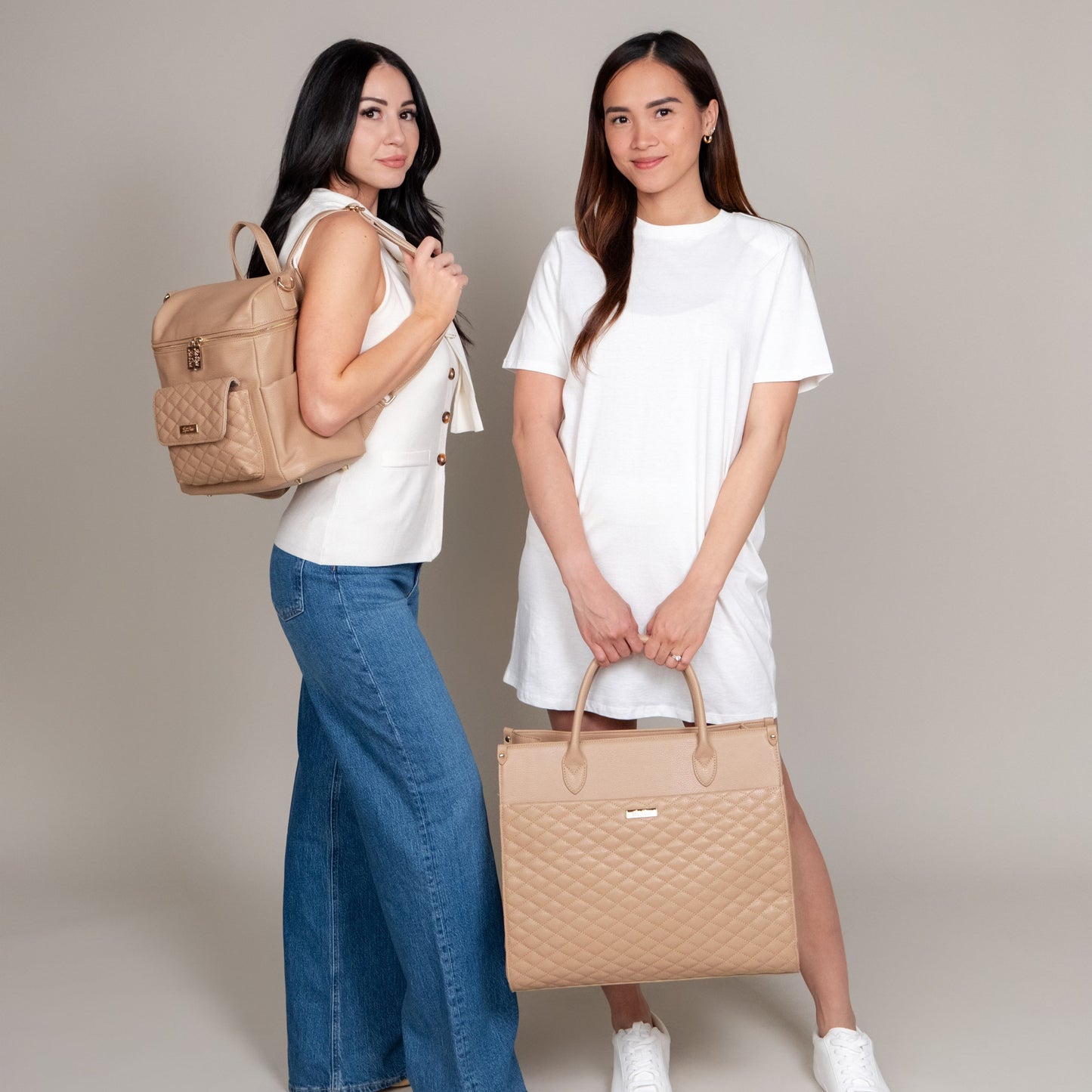 Petit Diaper Bag Latte Brown