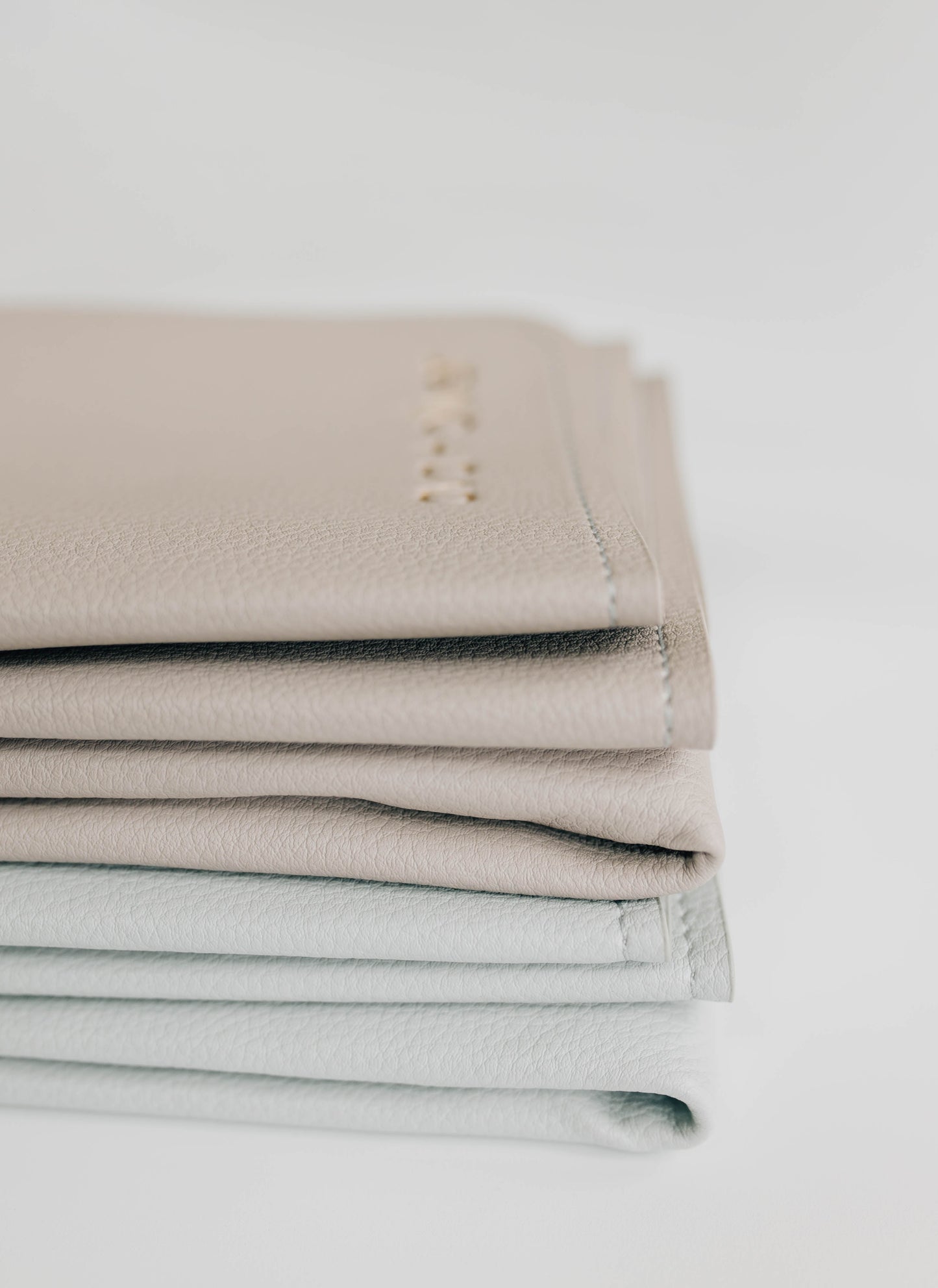 Vegan Leather Changing Mat | Blue