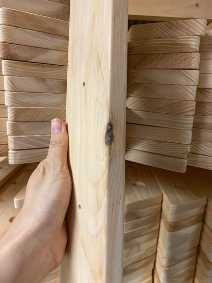 Flawed/Discounted Large Wooden climbing triangle