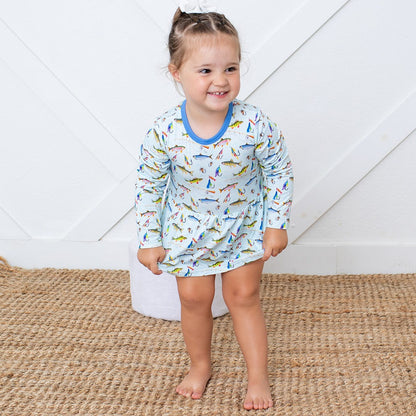 Catch of the Day Bodysuit Dress