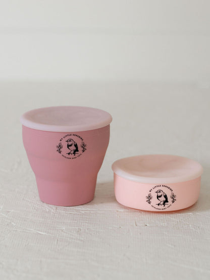 Silicone Snack Cups / Collapsible snack cups