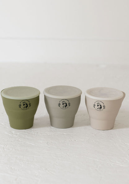 Silicone Snack Cups / Collapsible snack cups