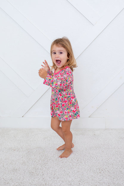 Savanna Rose Bodysuit Dress