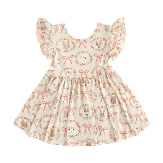 Bows & Bunnies (Bodysuit Dress)