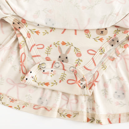 Bows & Bunnies (Bodysuit Dress)