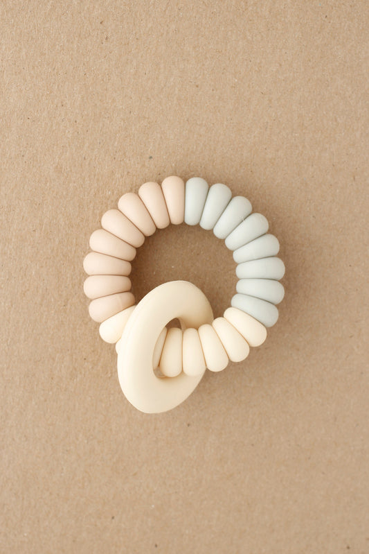 Ring Freezer Teether - Blush