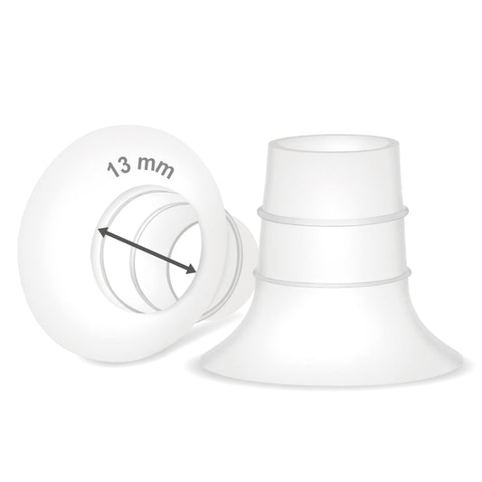 Maymom Flange Inserts 2 Pack (Compatible with Elvie, Medela PersonalFit Flex Breast Shields)