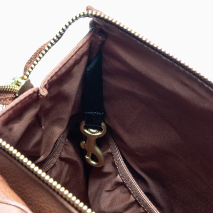 Cognac Mini Classic Bag II