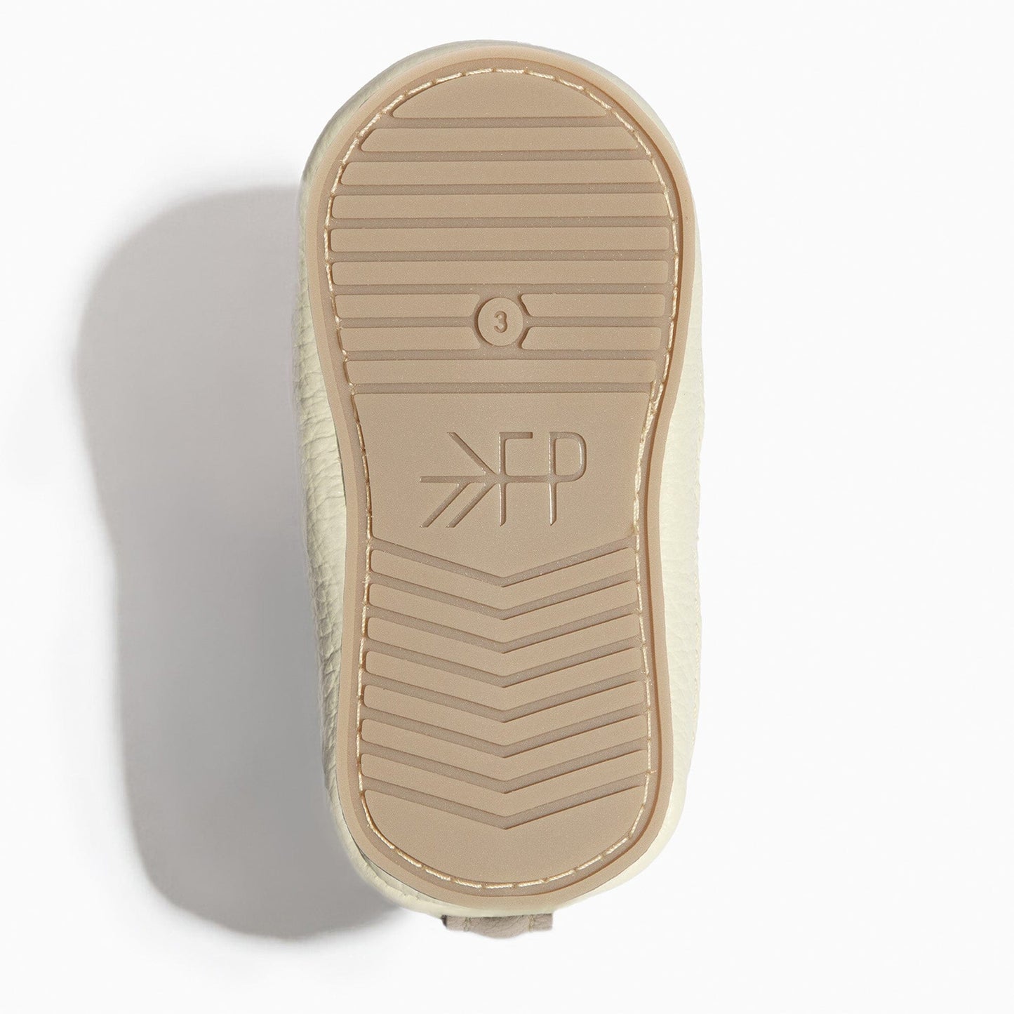 Platinum Slip On Baby Shoe