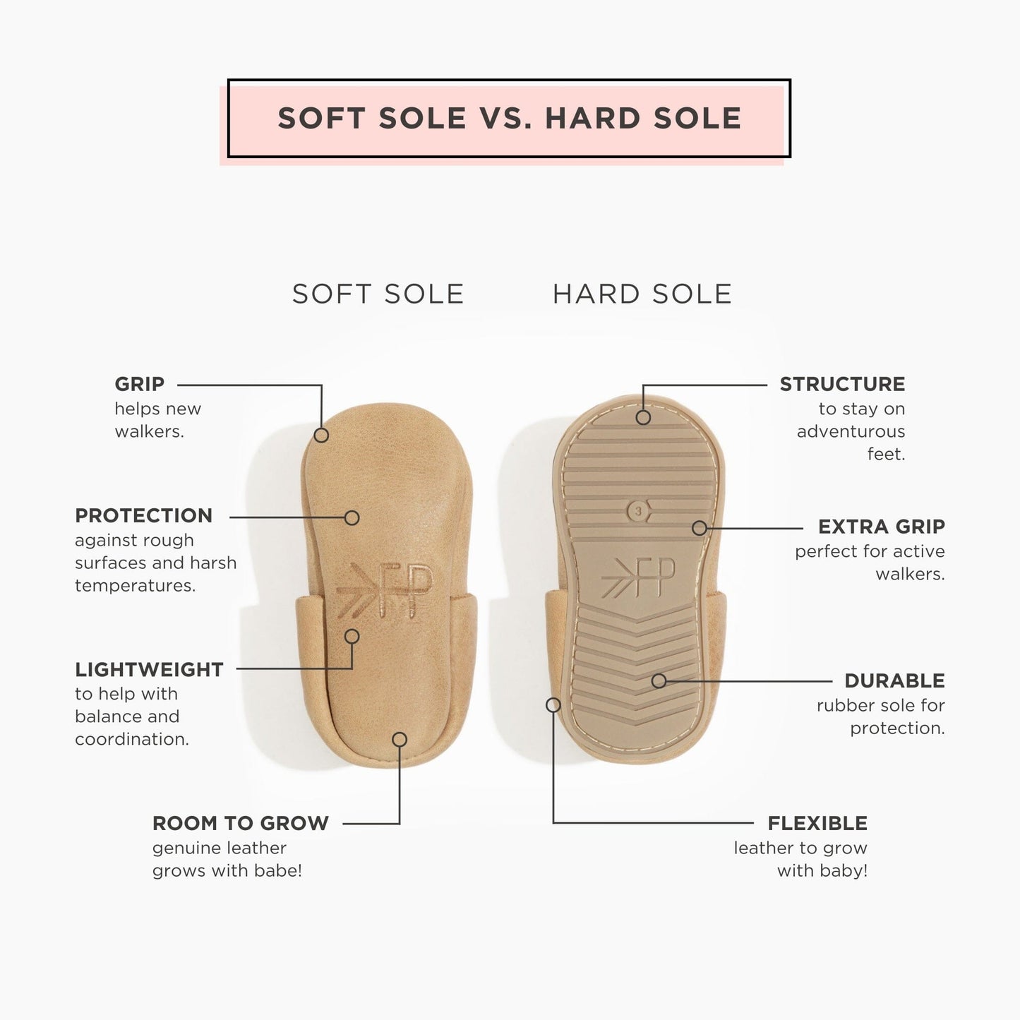 Almond Speckles Oxford Baby Shoe