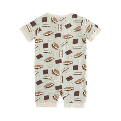 S'more to Love (Romper) - Blue