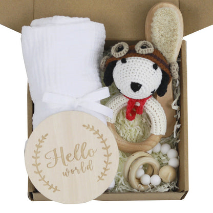 Baby Teething Toy Gift Set – Soothing Teether and Sensory Development Kit