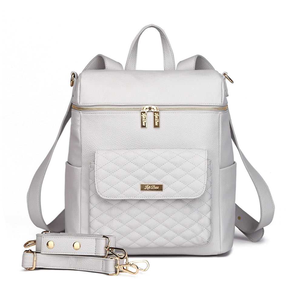 Signature Diaper Bag Stone Grey