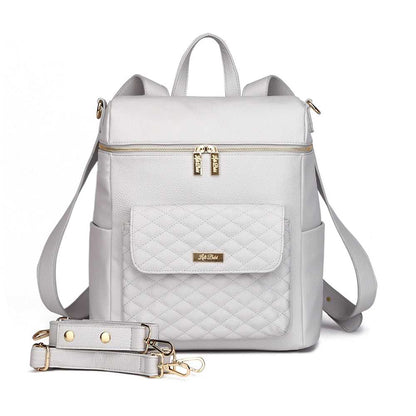 Signature Diaper Bag Stone Grey