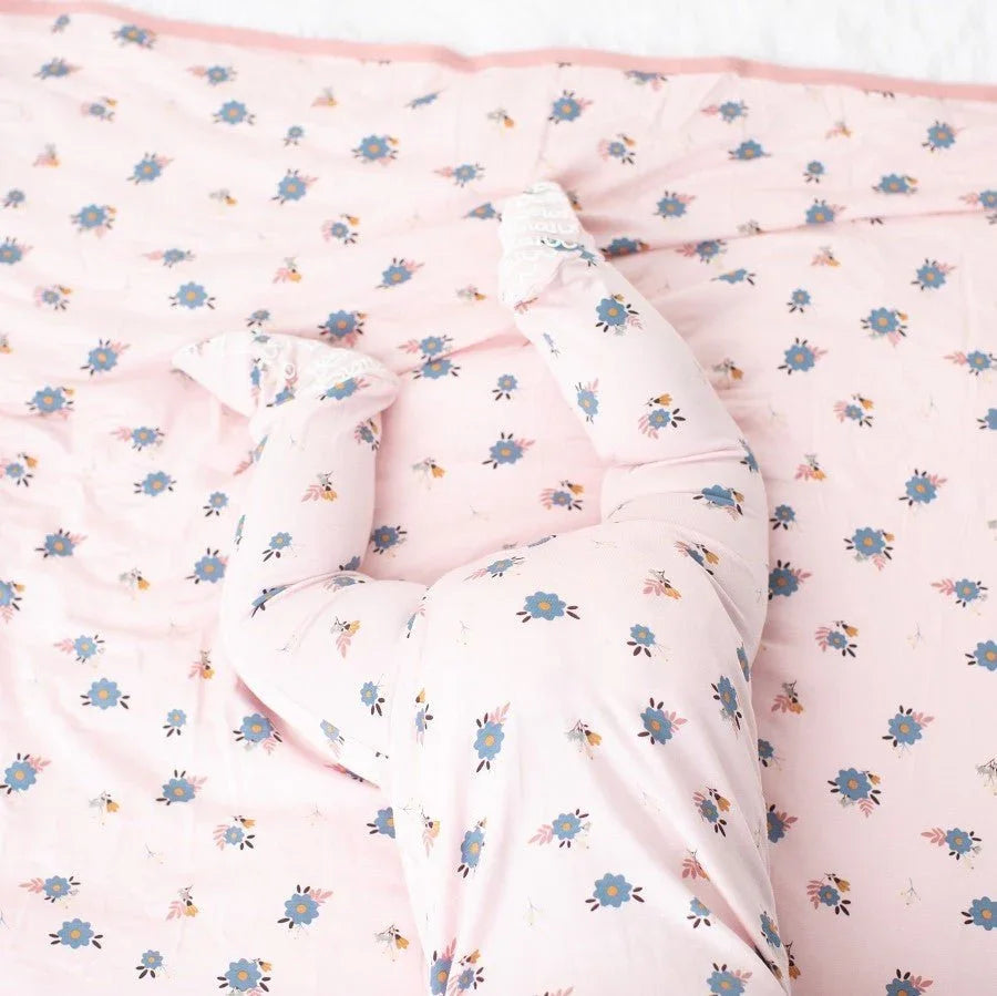 Tiny Blooms  Swaddle