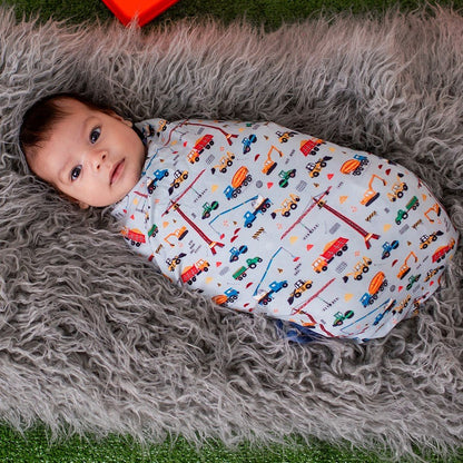 Tiny Trucker Swaddle